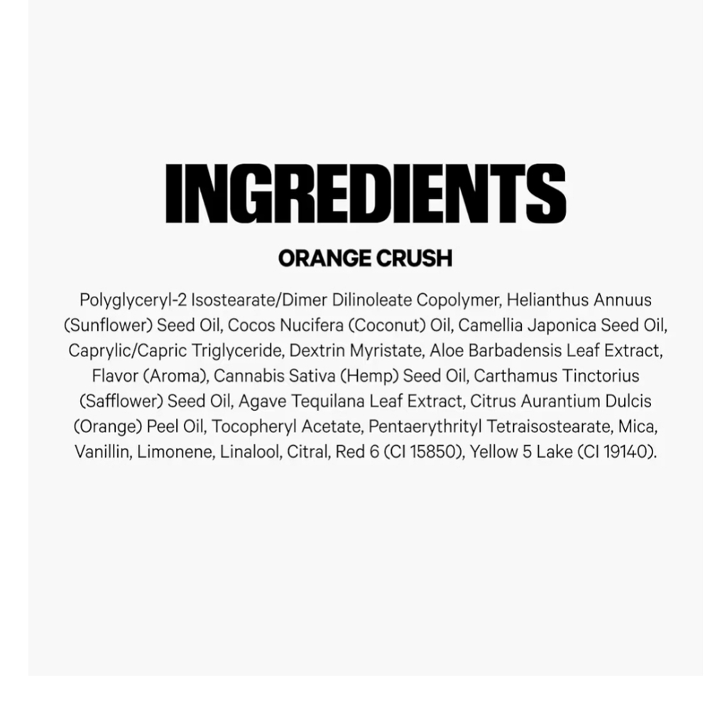 Milk Makeup KUSH Lip Oil - Natural, Sheer Tint - In Orange Crush - Picture 7 of 9